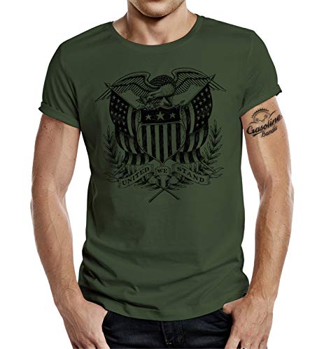 US T-Shirt: United We Stand L von Gasoline Bandit