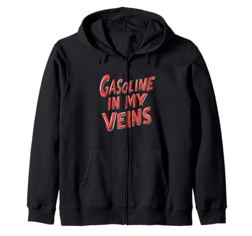 Lustiges Statement für Benzin-Liebhaber für Erwachsene und Kinder Kapuzenjacke Lustiges Statement für Benzin-Liebhaber für Erwachsene und Kinder Kapuzenjacke von Gasoline in my Veins Speech