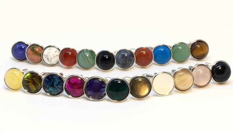 Manschettenknopf - Edelstein von GaspriAtelier