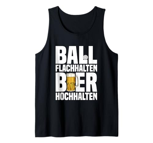 Herren Fußball Und Bier Gadgets Männer Ball Flachhalten Fußballer Tank Top Herren Fußball Und Bier Gadgets Männer Ball Flachhalten Fußballer Tank Top von Gastgeschenk Fußball und Bier Gadgets für Männer