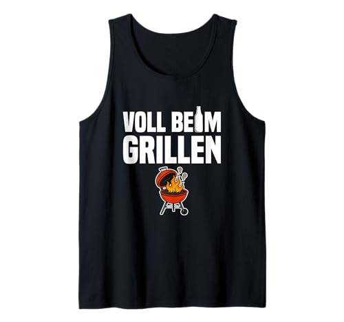 Herren Grillabend Voll Beim Grillen Gadgets Bier Grillliebhaber Tank Top Herren Grillabend Voll Beim Grillen Gadgets Bier Grillliebhaber Tank Top von Gastgeschenk Grillabend & Geschenk Grillliebhaber