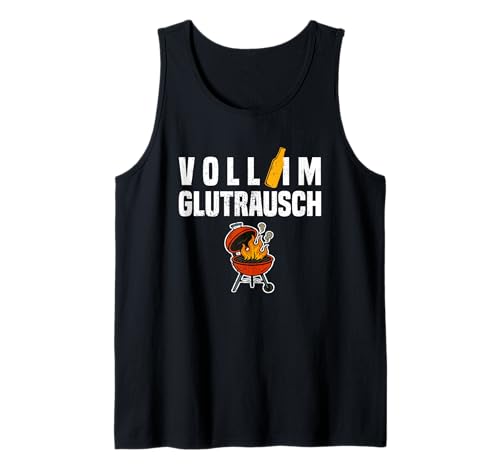 Herren Voll Im Glutrausch Grillfans Grillparty Zubehör Bier Grillen Tank Top Herren Voll Im Glutrausch Grillfans Grillparty Zubehör Bier Grillen Tank Top von Gastgeschenk Grillparty & Geschenk für Grillfans
