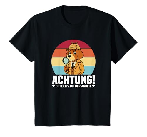 Kindergeburtstag Detektiv Gadgets Kinder Lustig Hunde Party T-Shirt Kindergeburtstag Detektiv Gadgets Kinder Lustig Hunde Party T-Shirt von Gastgeschenk Kindergeburtstag Detektiv