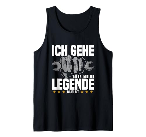 Herren Abschied Firma Party Verabschiedung Rente Gadgets Handwerker Tank Top Herren Abschied Firma Party Verabschiedung Rente Gadgets Handwerker Tank Top von Gastgeschenke Abschied & Handwerker Geschenke