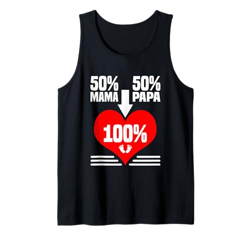 Pullerparty Baby Gadgets Eltern Herz Mitbringsel Babyparty Tank Top von Gastgeschenke Pullerparty & Mitbringsel Babyparty