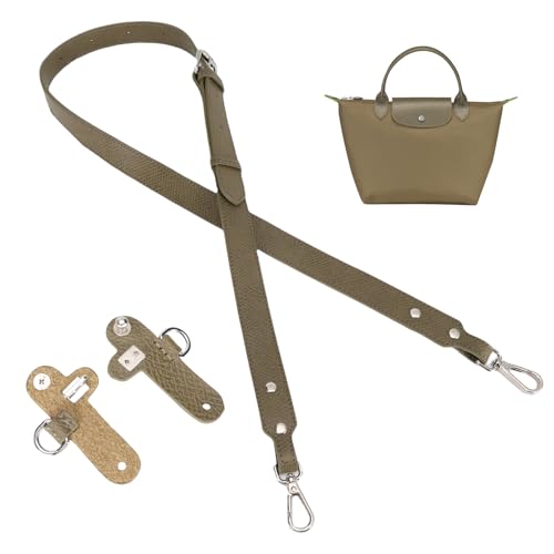 Gastinsave Handtaschengurte Ersatz, Leder Handtasche Crossbody Schultergurt Verstellbar für Longchomp Tasche Frauen von Gastinsave