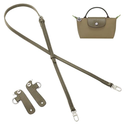 Gastinsave Handtaschengurte Ersatz, Leder Handtasche Crossbody Schultergurt Verstellbar für Longchomp Tasche Frauen von Gastinsave
