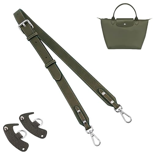 Gastinsave Handtaschengurte Ersatz, Leder Handtasche Crossbody Schultergurt Verstellbar für Longchomp Tasche Frauen von Gastinsave
