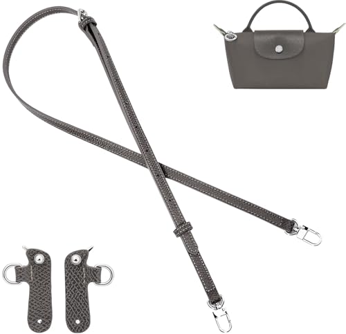 Gastinsave Handtaschengurte Ersatz, Leder Handtasche Crossbody Schultergurt Verstellbar für Longchomp Tasche Frauen von Gastinsave