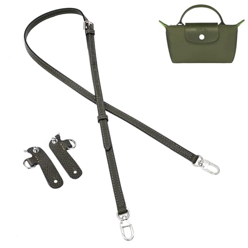 Gastinsave Handtaschengurte Ersatz, Leder Handtasche Crossbody Schultergurt Verstellbar für Longchomp Tasche Frauen von Gastinsave
