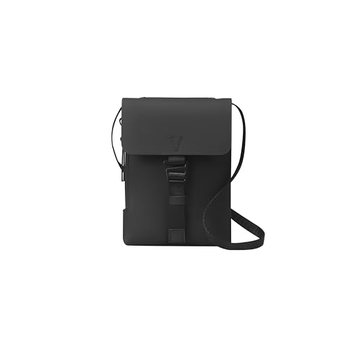 Spläsh Mini Crossbody: funktionelle wasserdichte kleine Tasche für Ihren Alltag, Schwarz von Gaston Luga