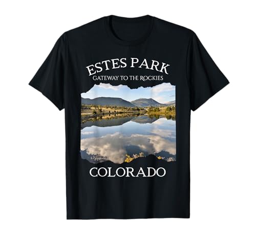 Estes Park Colorado USA Nationalpark Amerikanische Frauen Männer T-Shirt Estes Park Colorado USA Nationalpark Amerikanische Frauen Männer T-Shirt von Gateway to the Rockies Estes Park Souvenir Hiking
