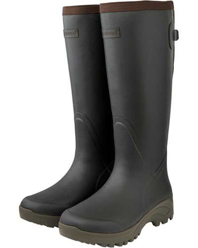 Gateway1 Damen Gummistiefel Sportsman II 18'' 4mm Khaki 6 von Gateway1