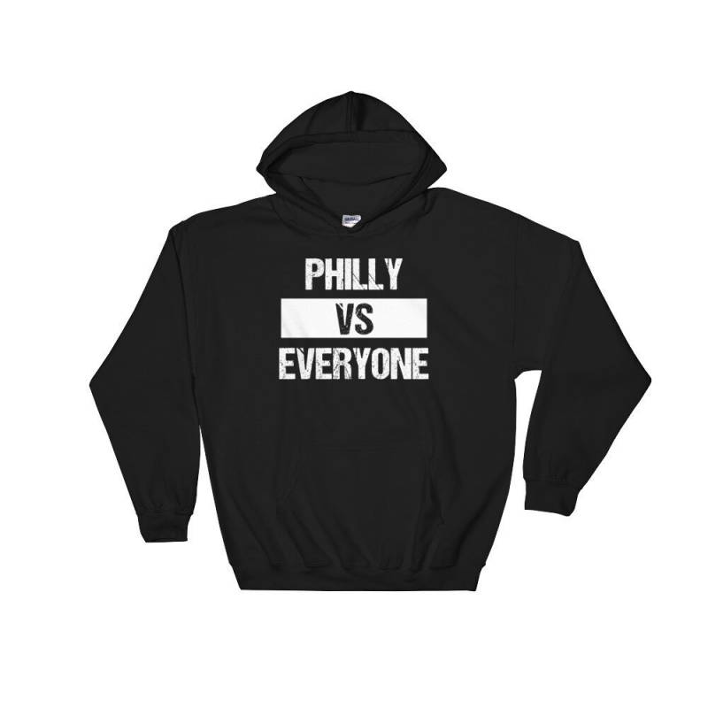 Philadelphia Vs Jeder Hoddie Vintage | Sweatshirt Mit Kapuze von GaticaApparel