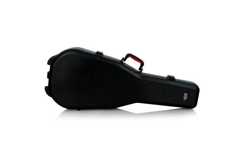 Gator Gitarrentasche (Gitarrenkoffer und Gitarrentaschen, Gitarrenkoffer Westerngitarre), TSA ATA Molded Dreadnought Acoustic Guitar Case - Koffer für von Gator