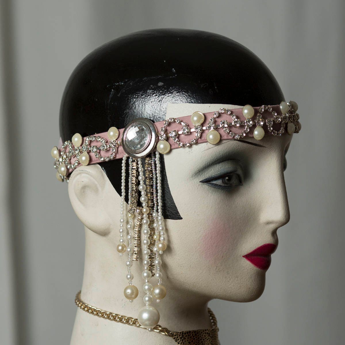 1920S Statement Headband/Stirnband, Glamour Pur Flapper-Party, Gatsby Outfit, Kopfschmuck Im Glanz Der 20Er Jahre, Charleston Blickfang 1920S Statement Headband/Stirnband, Glamour Pur Flapper-Party, Gatsby Outfit, Kopfschmuck Im Glanz Der 20Er Jahre, Charleston Blickfang von GatsbyGlamourFashion