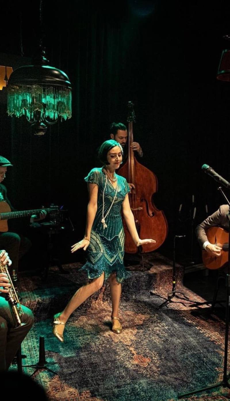 Beatrice Teal Flapper Dress Slip Inklusive 1920Er Inspiriert Great Gatsby Art Deco Charleston Downton Abtei Brautjungfer Hochzeit Jazz von Gatsbylady