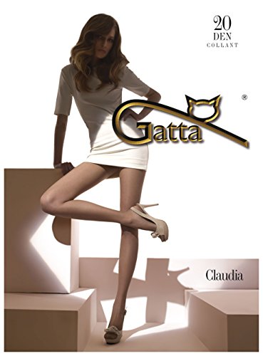 Gatta Claudia 20den - klassisch elegante Feinstrumpfhose - matt mit verstärktem Miederteil aus Lycra - Größe 2-S - Opal -Beigebraun von Gatta