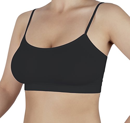 Gatta Mija - Schwangerschafts BH Bustier & Sport Top 2350 (XL, Schwarz) von Gatta