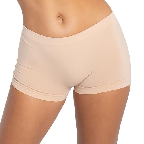 Gatta Short Viki - Underwear Seamless Short Pantie Bikini - 3er Vorteilspack - Größe S (34-36) - Natural-hautfarben von Gatta