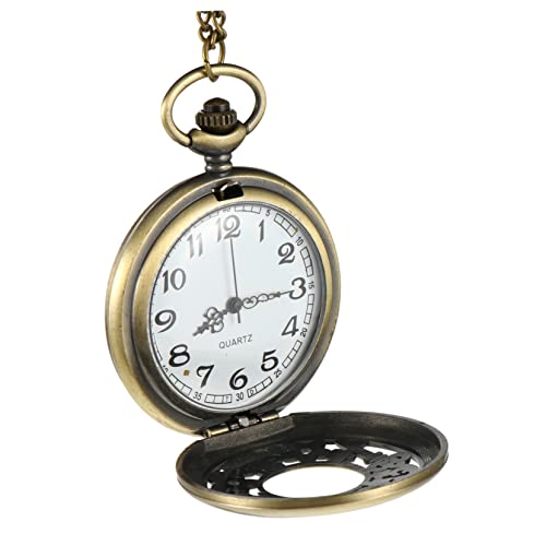 Gatuida 1stück Retro Stil Taschenuhr Vintage Quarz Taschenuhr Mit Kreativer Kette Für Männer Und Frauen Holländisches Design Für Und Besondere Anlässe von Gatuida