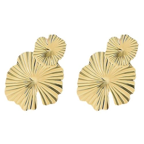 Gatuida Große Blumenohrringe für Damen Goldene Hängeohrringe Übertriebene Tropfenohrringe Hypoallergen als Valentinstagsgeschenk Gatuida Große Blumenohrringe für Damen Goldene Hängeohrringe Übertriebene Tropfenohrringe Hypoallergen als Valentinstagsgeschenk von Gatuida