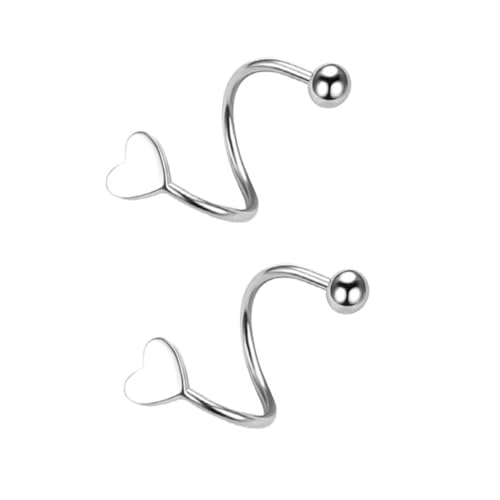 Gatuida Mädchen Ohrringe Herz Ohrstecker Kupfer Leichte Ohrmanschetten für Damen für Partys und Dates Gatuida Mädchen Ohrringe Herz Ohrstecker Kupfer Leichte Ohrmanschetten für Damen für Partys und Dates von Gatuida