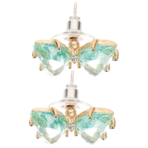Gatuida Schmetterlings Ohrstecker Zirkonia für Damen Minimalistische Ohrringe Hypoallergen Transparent Elegant Gatuida Schmetterlings Ohrstecker Zirkonia für Damen Minimalistische Ohrringe Hypoallergen Transparent Elegant von Gatuida