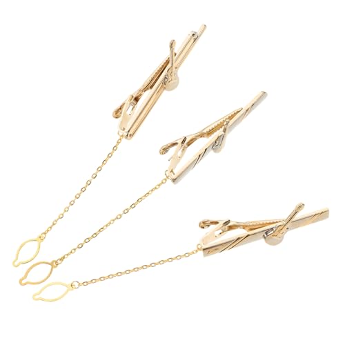 Gatuida 1 Satz Eleganter Kupfernecktie Clips mit Violin und Gitarrenanhängern Dekorative Krawattenklammern für Hochzeiten Partys und Geschäftsevents von Gatuida