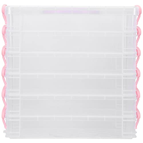 Gatuida 1 Satz Stapelbare Stiftebox für Abnehmbarer und Transparenter Bleistiftbehälter Lagig für Schule Bürobedarf Aufbewahrung von Malstiften und Mehr von Gatuida