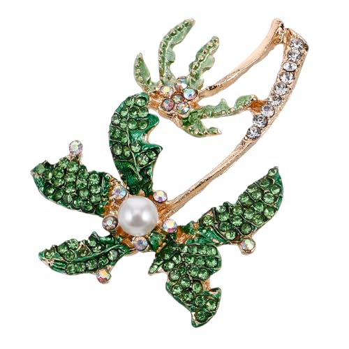 Gatuida 1 Stück Coconut Palm Brosche mit Funkelnden Strasssteinen Damenbrosche für Alltag und Besondere Anlässe für Kleider Taschen und Accessoires von Gatuida