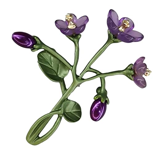 Gatuida 1 Stück Dekorative Brosche Blumen Anstecknadel Modisches Accessoire für Kleidung Verzieren von Taschen Schals und Jacken von Gatuida
