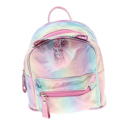 Gatuida 1 Stück Einhorn Rucksack für Mädchen Großer Kapazität Glitzer Design Verstellbare Schultergurte für Schule Camping und Ausflüge Farbenfroh und Ansprechend Zufällige Farbe von Gatuida