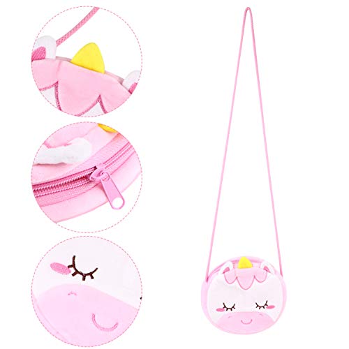 Gatuida 1 Stück Einzelner Schulter Rucksack Kreative Einhorn Handtasche für Niedliches Cartoon Design mit Reißverschluss für Partys Shopping und Alltag Rosa Gatuida 1 Stück Einzelner Schulter Rucksack Kreative Einhorn Handtasche für Niedliches Cartoon Design mit Reißverschluss für Partys Shopping und Alltag Rosa von Gatuida