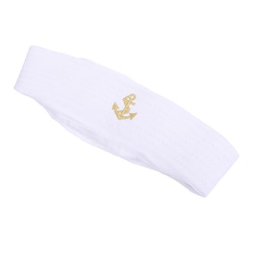 Gatuida 1 Stück Hut Sommer Dome Hut Matrosenmütze Verstellbare Sailor Mütze für Kostümpartys und Nautische Anlässe von Gatuida