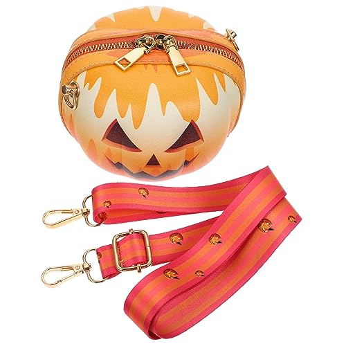 Gatuida 1 Stück Klein Halloween Kürbis Umhängetasche für Damen Lässige Crossbody Tasche PU für Alltag Shopping und Partys Stilvolle und Praktische Handtasche Gatuida 1 Stück Klein Halloween Kürbis Umhängetasche für Damen Lässige Crossbody Tasche PU für Alltag Shopping und Partys Stilvolle und Praktische Handtasche von Gatuida
