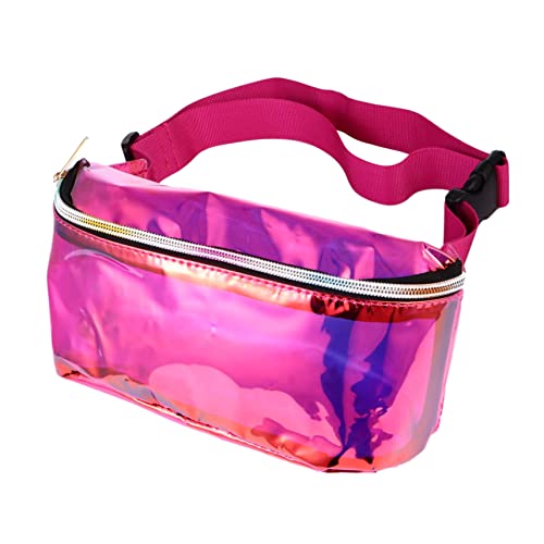 Gatuida Transparente PVC Crossbody Tasche Für Damen Hüfttasche Mit Reißverschluss Leicht Und Praktisch Für Einkaufen Outdoor-aktivitäten von Gatuida