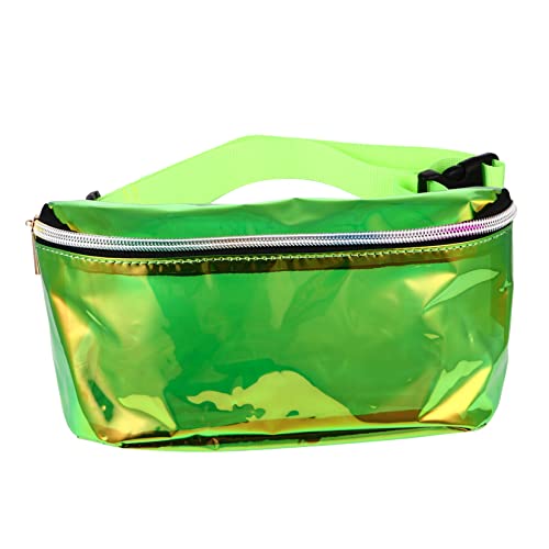 Gatuida Transparente Bauchtasche Für Frauen Aus PVC Mit Reißverschluss-Design Durchsichtige Hüfttasche Als Modisches Accessoire Für Mädchen von Gatuida