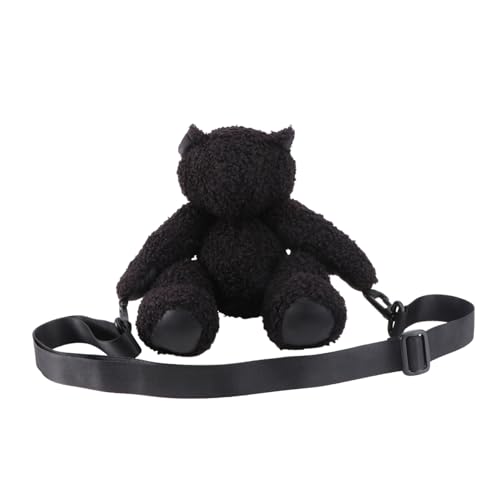 Gatuida 1 Stück Plüsch Umhängetasche im Cartoon Bären Design Stilvolle Schultertasche für Damen für Festivals und Alltag mit Ausreichendem für Karten Schlüssel und Handy Langlebig und Gatuida 1 Stück Plüsch Umhängetasche im Cartoon Bären Design Stilvolle Schultertasche für Damen für Festivals und Alltag mit Ausreichendem für Karten Schlüssel und Handy Langlebig und von Gatuida