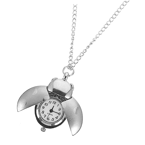 Gatuida Retro Käferförmige Taschenuhr Vintage Hängende Uhr Dekorative Kleidungszubehör Uhr Taschenuhr Mit Präziser Zeitmessung von Gatuida