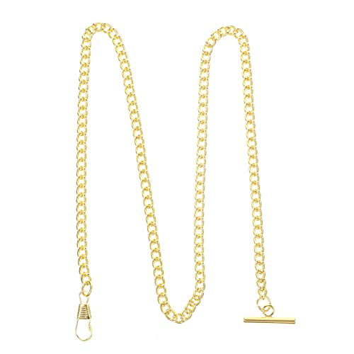 Gatuida Galvanisierte Taschenuhrkette Für Herren Robuste Hängekette Aus Metall Vintage Uhrenkette Für Kleidung Jeans Taschen Stilvolles Accessoire Für Täglichen Gebrauch von Gatuida