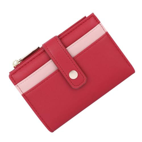 Gatuida 1 Stück Stylische Damen Geldbörse Großer Kapazität Münzbeutel Faltbares PU Portemonnaie Kreditkartenhalter Zufälliger Stil für Alltag und Reisen von Gatuida