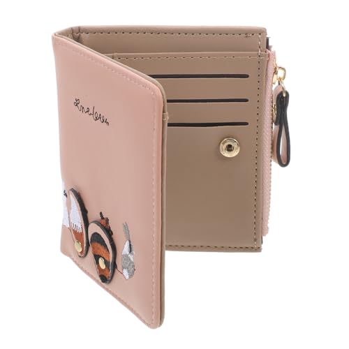 Gatuida 1 Stück Tierbrieftasche Kaninchen Geldbörse Slot Brieftasche für Kartenhalter Mini kreditkartenhalter Credit Card Holder Damen geldbörse Multi -Card -Brieftasche PU-Leder Rosa von Gatuida