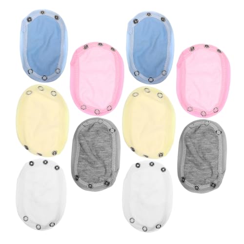 Gatuida 10 Stück Bodysuit Extender Teiliges für Kleinkinder Atmungsaktiv Verstellbar für Strampler und Jumpsuits Perfektes Zubehör von Gatuida