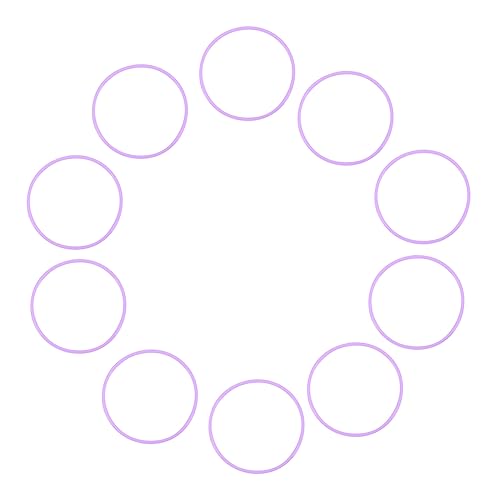 Gatuida 10 Stück Elastische Silikonarmbänder Nachtleuchtend Vielseitig Einsetzbare Armbänder für Retro Partys Geburtstagsfeiern und Festivals von Gatuida