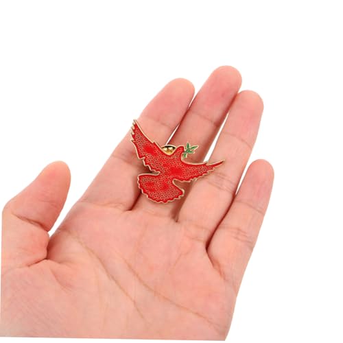Gatuida 10stücke Friedenstaube Brosche Mit Olivenzweig Metall-anstecknadel Für Kleidung Taschen Rucksäcke Accessoires Für Damen Und Herren Formelle Und Freizeit Anlässe von Gatuida