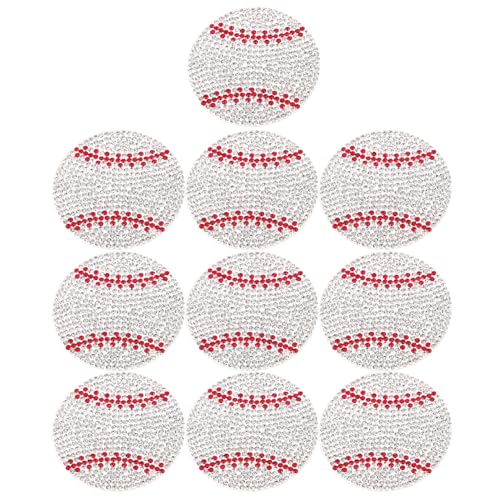 Gatuida 10 Stück Funkelnde Diy Bügelapplikationen für Kleidung Hüte Schuhe Taschen Einfach Anzubringen Vielseitig Verwendbar von Gatuida