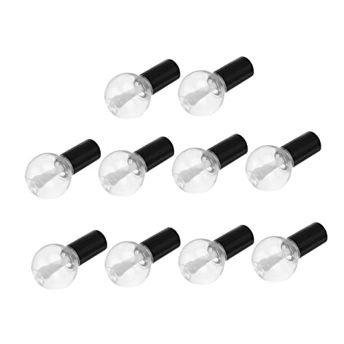 Gatuida 10 Stück Leere Lipgloss Röhrchen Mini Kosmetikbehälter Wiederverwendbare DIY Lip Balm Tube für Reisen Proben und Täglichen Gebrauch von Gatuida