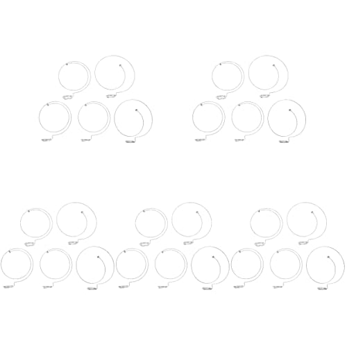 Gatuida 10 Stück Lupe Lupe Uhr Reparaturwerkzeug Augenlupe Halterung Augenlupe Halterung Augenlupe Halterung, Silber x 5 Stück, 13.2X12.5CMx5pcs Gatuida 10 Stück Lupe Lupe Uhr Reparaturwerkzeug Augenlupe Halterung Augenlupe Halterung Augenlupe Halterung, Silber x 5 Stück, 13.2X12.5CMx5pcs von Gatuida