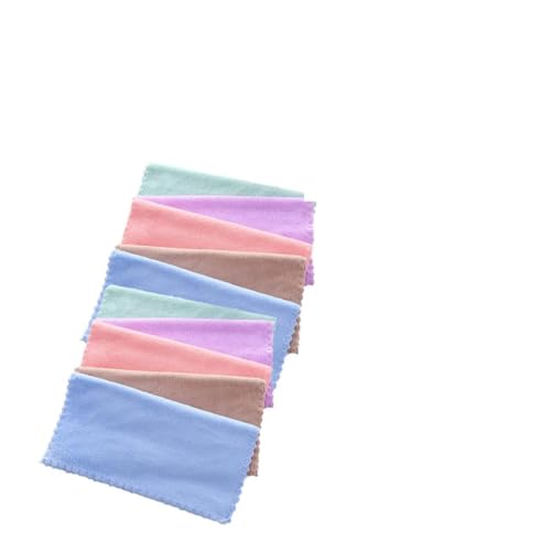 Gatuida 10 Stück Mikrofaser Gesichtstuch Reusable Make Up Entferner Tuch Weiche Korallenvlies Waschlappen für Damen und Reisen Hypoallergen und Saugstark Waschbar und Langlebig von Gatuida